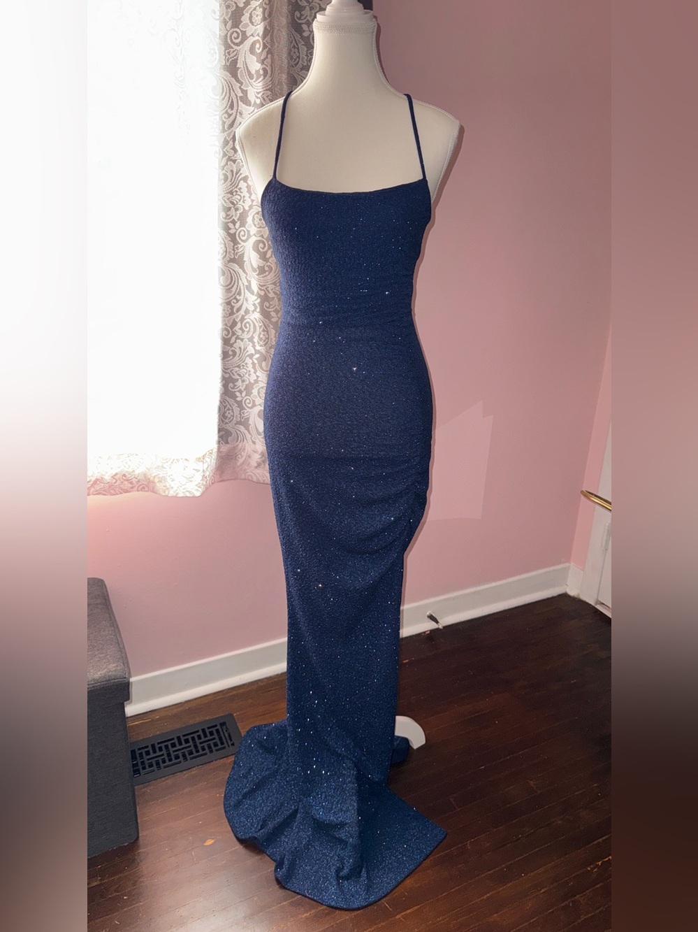 Sasha Glitter Maxi Dress